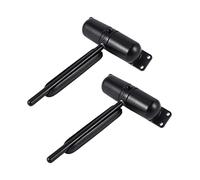GROCKSTR 2 Set 20-70 Kg Nero Regolabile Superiore Superfici Montate Porta Chiudiporta Automatico Chiudiporta Fuoco