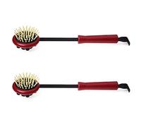 GROCKSTR 2pezzi 17.5 pollice Lungo Black di Plastica Posteriore di Colore Rosso di Knock Scratcher Massaggio Rilassante Hammer