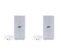 GROCKSTR 2X 700-2600Mhz 88Dbi 3G LTE 4G Antenna Cellulare Antenna + 2 Metri (2X SMA-)