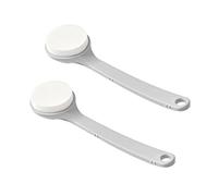 GROCKSTR 2X APPLICAZIONE LOZIONE da BAGNO CORPO PELLE per Schiena POST-DOCCIA Pennello Spugna Pad