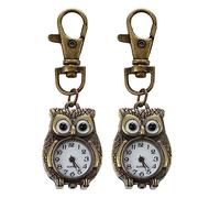 GROCKSTR 2X Orologio Forma Gufo 37X24mm