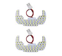 GROCKSTR 2X per Jimny JB23 JB33 JB43 JB53 1998-2018 Lampade per Interni Dome Map Luci Tetto Lampada da Lettura Un LED Canbus Lampadine