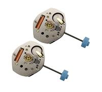 GROCKSTR 2X Ricambio per Orologio Al QUARZO Accessorio per La Riparazione del Movimento Pezzo di Ricambio con Stelo per 762