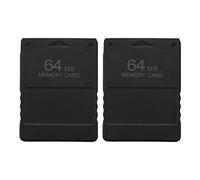 GROCKSTR 2X Scheda di Memoria da 64 MB per 2 per Console PS2
