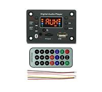 GROCKSTR 2X40W Decoder Board Audio Amplificatore Scheda 7V-25V Potenza Audio Bluetooth 5.0 Radio FM Modulo JQ-D128BT