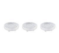 GROCKSTR 3 X Nuovo Creativo Mini Resina Tavolo Stampo Silicone Epossidico Forma Da Tavolo Esposizione Forma Fai Da Te Strumenti Mano (Solo Forme)