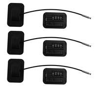 GROCKSTR 3X Password Aggiornata Serratura per Serratura di Sicurezza per Bambini Protezione per Bambini Serratura per Frigorifero per Bambini Serrature Limitatore -Nero