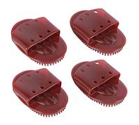 GROCKSTR 4 guanti massaggianti per il corpo e la cellulite, morbidi guanti anti cellulite, dimagrante, rilassante, massaggiatore, bagno, spa