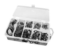 GROCKSTR 75 pz/lotto di dimensioni miste canna da pesca guida punta anelli forti guida canna da pesca guide punta set kit di riparazione anelli per occhi fai da te