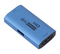 GROCKSTR Amplificatore di segnale HD ripetitore 8K - Compatibile con ripetitore - Adattatore compatibile