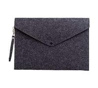 GROCKSTR Buio 1 PZ Semplice A4 Grande Capacità Documenti Borsa Pad Business Cartella File Cartella File Feltro Chimico Invio Prodotti