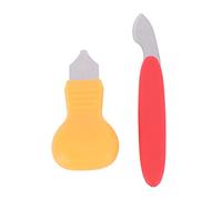 GROCKSTR Kit di strumenti per la riparazione di orologi da orologiaio, Rosso e giallo.