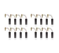 GROCKSTR Lavaggio Carbone Spazzole 154740 Carbone Spazzole Motore Carbone Spazzole Per Lavaggio 16 Pezzi