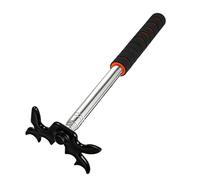 GROCKSTR Ponte retrattile per stecca da biliardo con testa a ponte, accessorio per stecca da biliardo, testa del ponte, nero