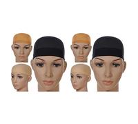 GROCKSTR Retina per parrucca, 6 pezzi/confezione, retina per parrucca, elastica, per realizzare parrucche, taglia unica (tono della pelle)