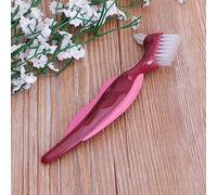 GROCKSTR Spazzolino Da Denti Premium Duro Da 6 Pezzi, Spazzolino per La Pulizia, Setole Multistrato E Spazzolino Bifacciale per Protesi Portatile