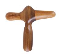 GROCKSTR Strumento di massaggio del piede in legno a mano, piede e corpo completo strumento di massaggio bastone di legno strumento di massaggio rilassante