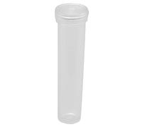 GROCKSTR Tubi per fiori, 100 pezzi, in plastica trasparente, 0,6 x 0,6 x 2,8, 3 mm