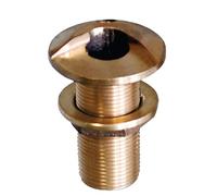 GROCO Raccordo passante ad alta velocità in bronzo da 1" con dado