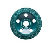 GRÖNE Schleifscheibe aus Stahl - Schleiftopf - Überhitzt Nicht - Universell Einsetzbar - Sehr Langlebig - Diamantbeschichtet - 125 x 22,23 x 20 mm