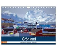 Grönland - Der wilde, weiße Westen (Wandkalender 2026 DIN A4 quer), CALVENDO Monatskalender: Eine winterliche Reise durch einige der spektakulärtsten Plätze Westgrönlands