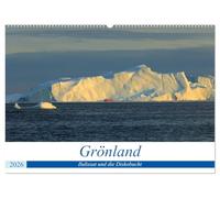 Grönland - Ilulissat und die Diskobucht (Wandkalender 2026 DIN A2 quer), CALVENDO Monatskalender: Faszinierende Bilder aus der arktischen Welt des Eisfjords in West Grönland