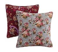 Groenlandia - Coppia di cuscini in stile antico chic, multicolore