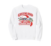 Groenlandia Non Greedland Sovranità Anti-Sfruttamento Felpa