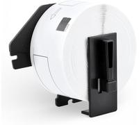 GROF - 1 rotolo di etichette per indirizzi DK-11208 38 × 90 mm - 400 etichette/rotolo, compatibile con stampanti Brother QL, etichette termiche autoadesive (1)
