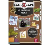 Groh LandXcape - der Ungner: Eine Escape-Rallye quer Durch Deutschland | Mehrfach spielbares Escape Game mit 50 Karten für Kinder ab 12 und Erwachsene