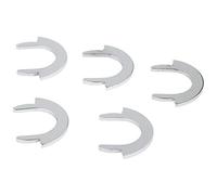 Grohe anello di fissaggio 04853 per fissaggio bocca, 5 pezzi, 0485300M, Universal cromo [Parti di Ricambio > per Rubinetti Cucina]