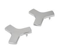 Grohe 0635600M set cappucci di copertura per manopole di miscelatori termostatici Allure, colore cromo lucido