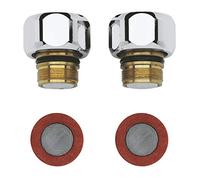 Grohe manicotto Atrio 08137 per finitura valvola da incasso/gruppo lavabo a parete 3 fori cromo, 08137000, Universal cromo [Rubinetteria Bagno > Ricambi Rubinetteria Bagno]