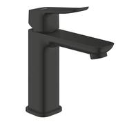 GROHE Dice Leva Miscelatore per lavabo con set di scarico Push-Open, (cartuccia in ceramica M da 172 mm, 28 mm, risparmio idrico ed energetico, code da 3/8", facile da montare con QuickTool incluso