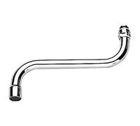 Grohe 13051000 Bocca A S per Miscelatore Lavello A Parete, Lunghezza 200 mm, Cro
