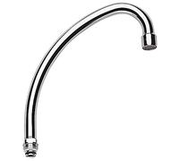 Grohe 13073000 Bocca per Miscelatore Lavello, Cromo, Lunghezza 185 mm