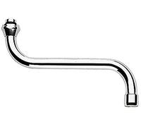 Grohe 13084000 Rubinetto A S Per Batteria Da Cucina A Parete, Cromo, 200 mm