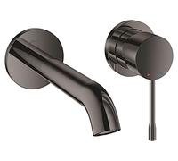 Grohe Essence - Miscelatore M per lavabo, montaggio a 2 fori, grafite scura 19408A01