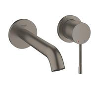 Grohe Essence - Rubinetto M a 2 fori per lavabo, grafite scura spazzolata 19408AL1