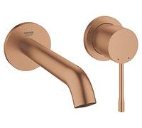 Grohe Essence - Rubinetto M a 2 fori per lavabo, Warm Sunset spazzolato 19408DL1