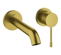 Grohe Essence - Miscelatore M a due fori per lavabo, Cool Sunrise spazzolato 19408GN1