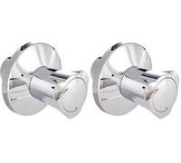 GROHE 19854001 Adria Parte Esterna Rubinetto ad Incasso, Cromo (Confezione da 2)