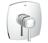 Grohe 19932000 Miscelatore Monocomando Ad Incasso per Doccia-Parte Esterna, Cromo