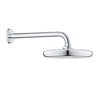 Grohe Pomme de douche Tempesta 210 286 mm, régulateur de débit GROHE EcoJoy, 26412000, 26412000