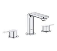 rubinetto lavabo a tre fori Grohe Lineare taglia M cromo - 20304001