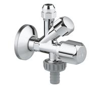 Grohe 22036000 rubinetto sottolavabo WAS con attacco supplementare, colore cromo lucido