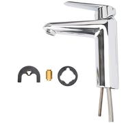 Grohe Eurodisc Cosmopolitan Mitigeur monocommandé pour lavabo, M-Size, sans garniture de vidage, saillie 142mm, chrome, 23449002, 23449002