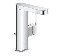 GROHE Plus Mitigeur monocommandé pour lavabo, M-Size, saillie 120mm, orientable, vidage à tirette, 23871003, 23871003, Colorazione: cromo