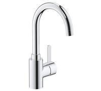 Miscelatore Lavabo Alto Grohe Eurosmart Con set di scarico 300mm Cromo