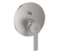 Grohe 24064DC1 Miscelatore Monocomando a 2 Vie con Deviatore Lineare New, Superacciaio